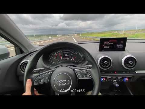 AUDİ A3 35 TFSI 150 HP (2020), 0-100, 0-200 acceleration and top speed