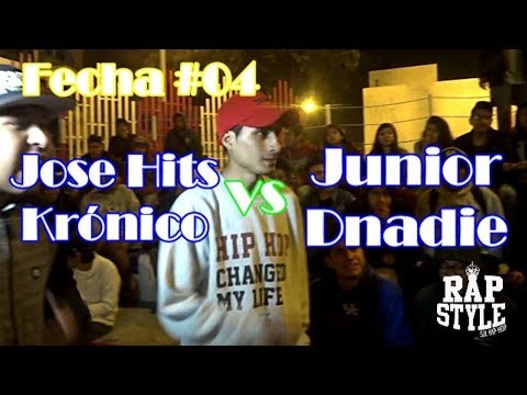 Junior & Dnadie VS Jose Hits Krónico- 4tos- RAPSTYLE 2vs2 (Fecha 04) 2017
