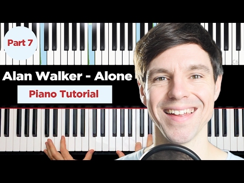 How to play ALONE by ALAN WALKER on PIANO TUTORIAL - Part 7