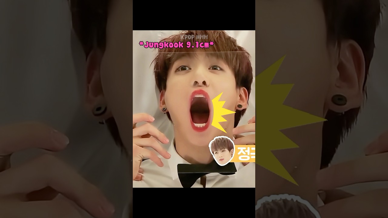 Who Has The Biggest Mouth In BTS 👄😆 #shorts #bts #bangtan
