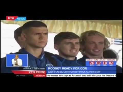 Wayne Rooney leads Everton in Dar es Salaam, Tanzania for their pre-season match