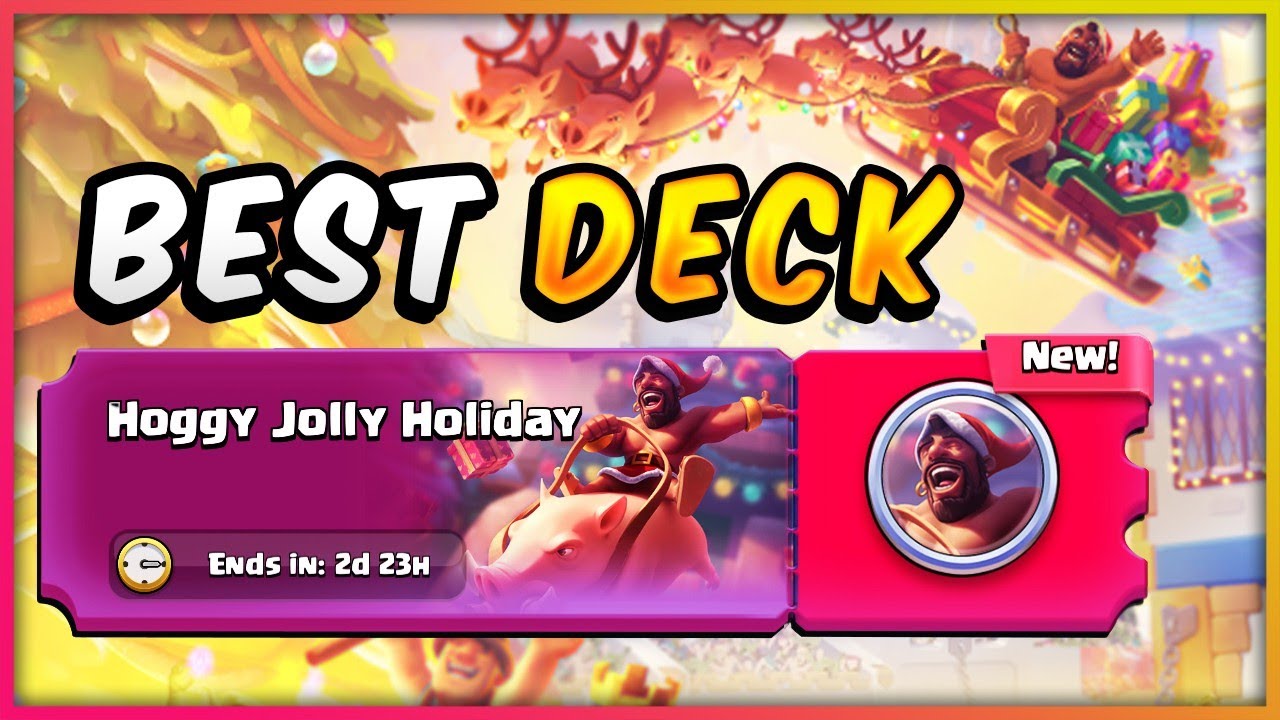 BEST DECK for HOGGY JOLLY HOLIDAY CHALLENGE!