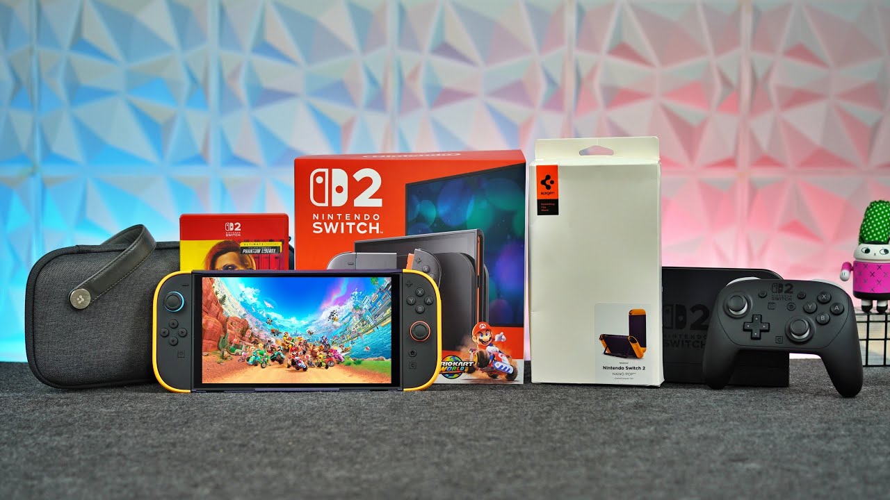¡LA TENGO! Nintendo Switch 2 unboxing + Accesorios Spigen