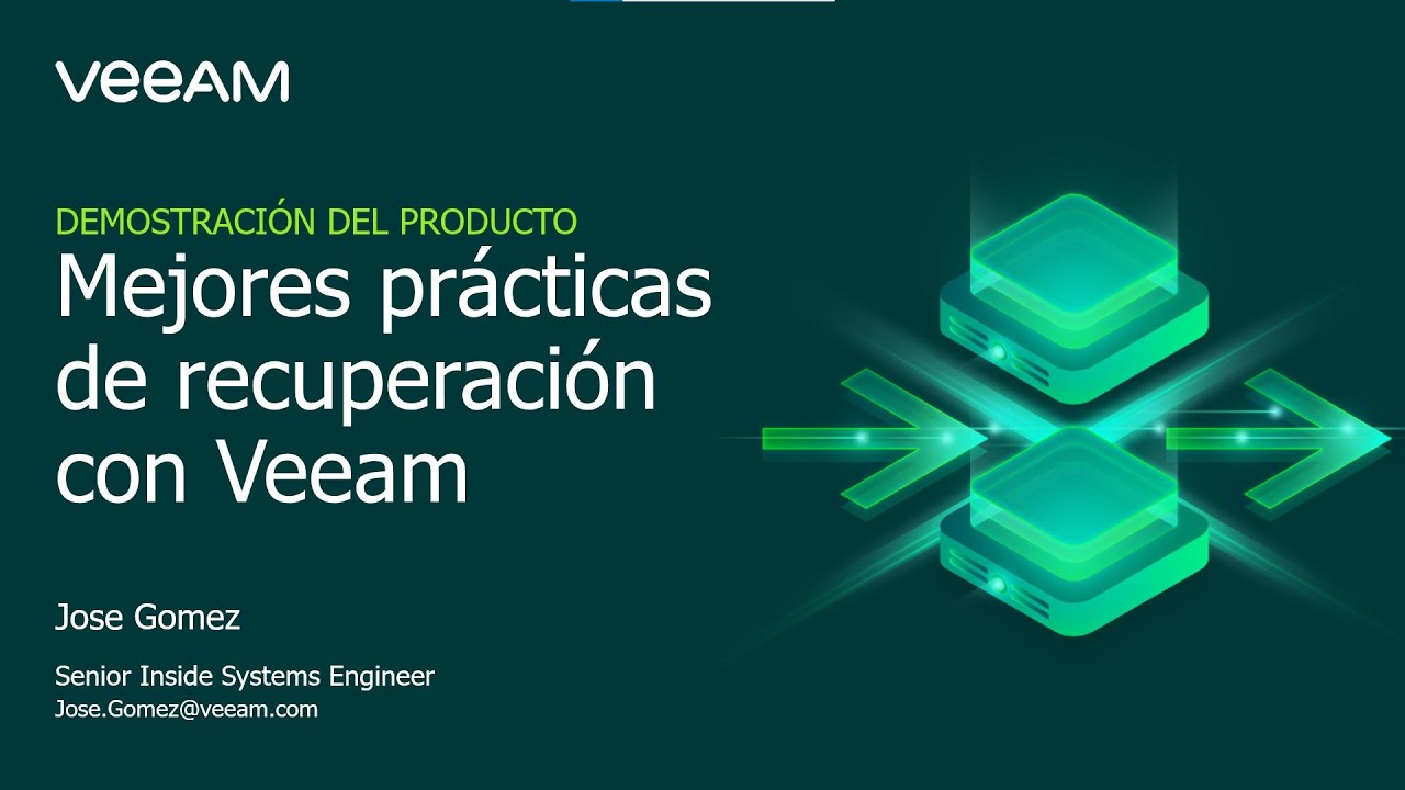 Demostración de producto: Veeam Backup & Replication: sesión exhaustiva sobre recuperación video