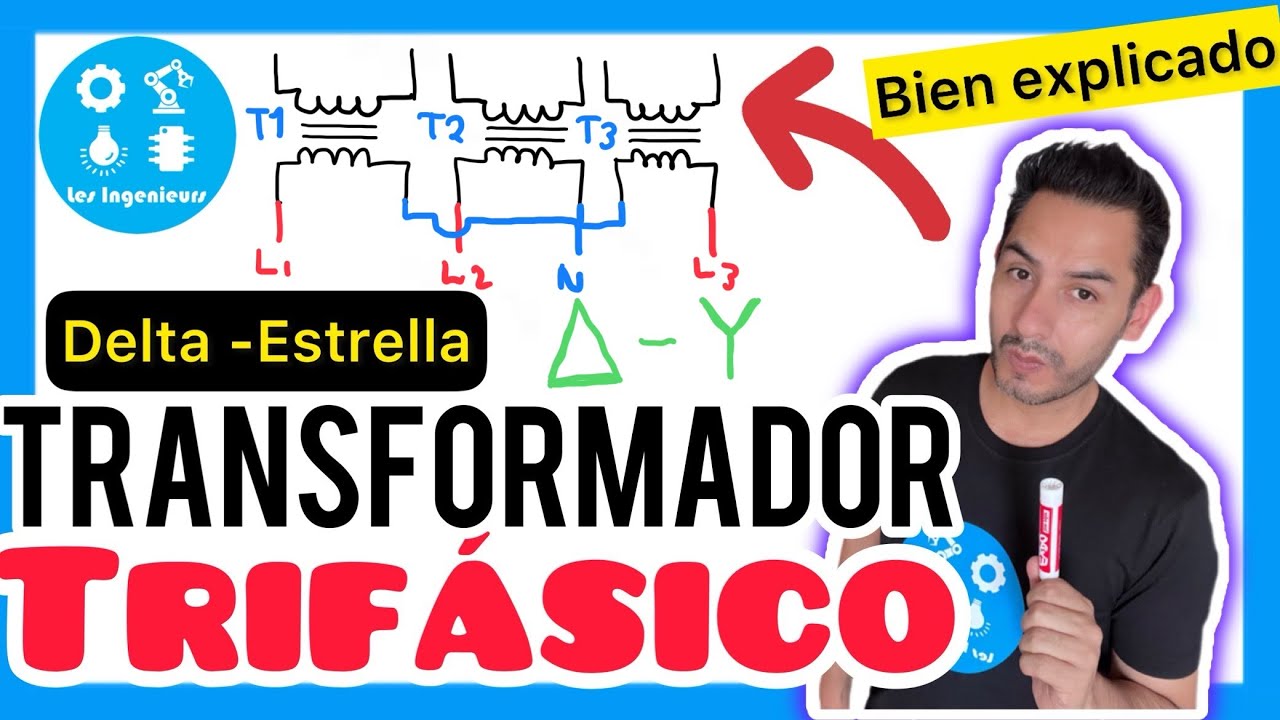 ✅THREE-PHASE TRANSFORMERS DELTA-STAR connection | 𝙈𝙪𝙮 𝘽𝙞𝙚𝙣 𝙀𝙭𝙥𝙡𝙞𝙘𝙖𝙙𝙤💯​😎​🫵​| ELECTRICAL MACHINES