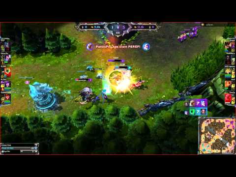 League of Legends - Thresh ridiculous triple kill