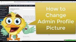 How to Add/Change Wordpress Admin Author Profile P