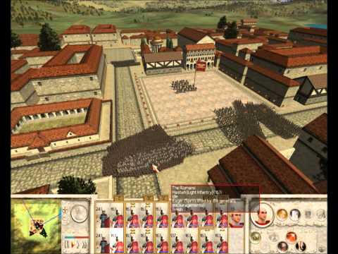 Let's Play Rome Total War SPQR Mod (Rome) Ep. 5 taking a town