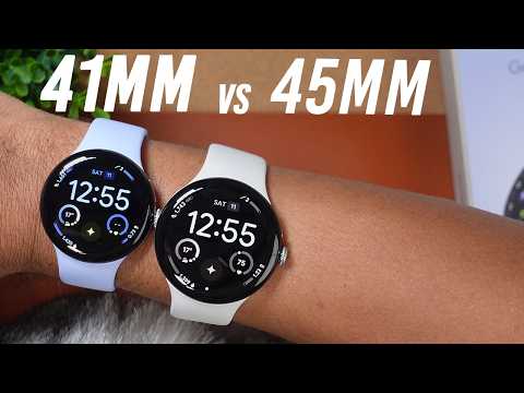 Google Pixel Watch 4 Hands-On Size Guide – Here’s How the 41mm and 45mm Really Look!