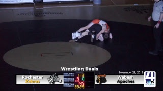 Rochester Varsity Wrestling vs Wabash