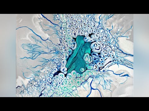 #146 MAKE AMAZING CELLS DOING THIS! - Pearl Cloud Over Puddle Pour