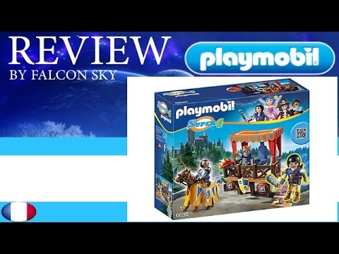 Review Playmobil SUPER 4 Tribune royale avec Alex 6695