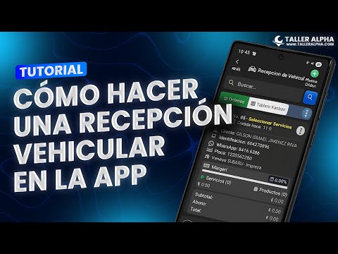 Crear una recepción
