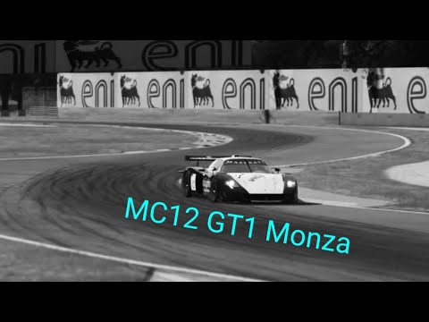Assetto Corsa - Maserati MC12 GT1 - Monza 1:45.897 PB - Hotlap - Open Setup