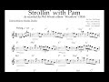 Strollin' with Pam - Phil Woods Solo Transcription (Eb). Transcribed by Arkady Dudka.