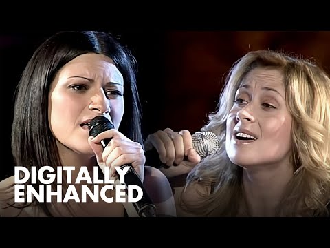Lara Fabian & Laura Pausini - La Solitudine (Live at Dolce Italia, Italy, 2002) | HD
