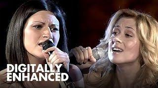 Lara Fabian &amp; Laura Pausini - La Solitudine (Live at Dolce Italia, Italy, 2002) | HD