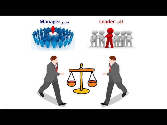 ADMN_023  -  الفرق بين القائد والمدير