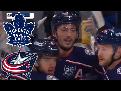 Toronto Maple Leafs vs Columbus Blue Jackets October 29 25 w/Superbman