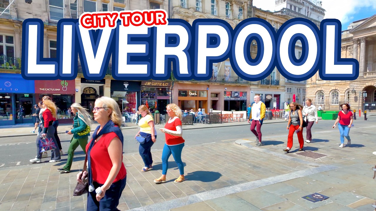 LIVERPOOL CITY CENTRE | 4K Walking Tour (Including The Beatles Cavern Club)