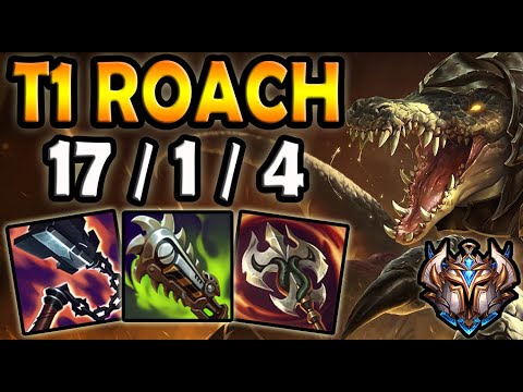 Renekton TOP vs Akali [ T1 Roach ] Lol Korea Challenger Patch 10.25 ✅