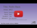 Rollin Back MK2 Dance Electronic Dark YouTube Audio Library BGM