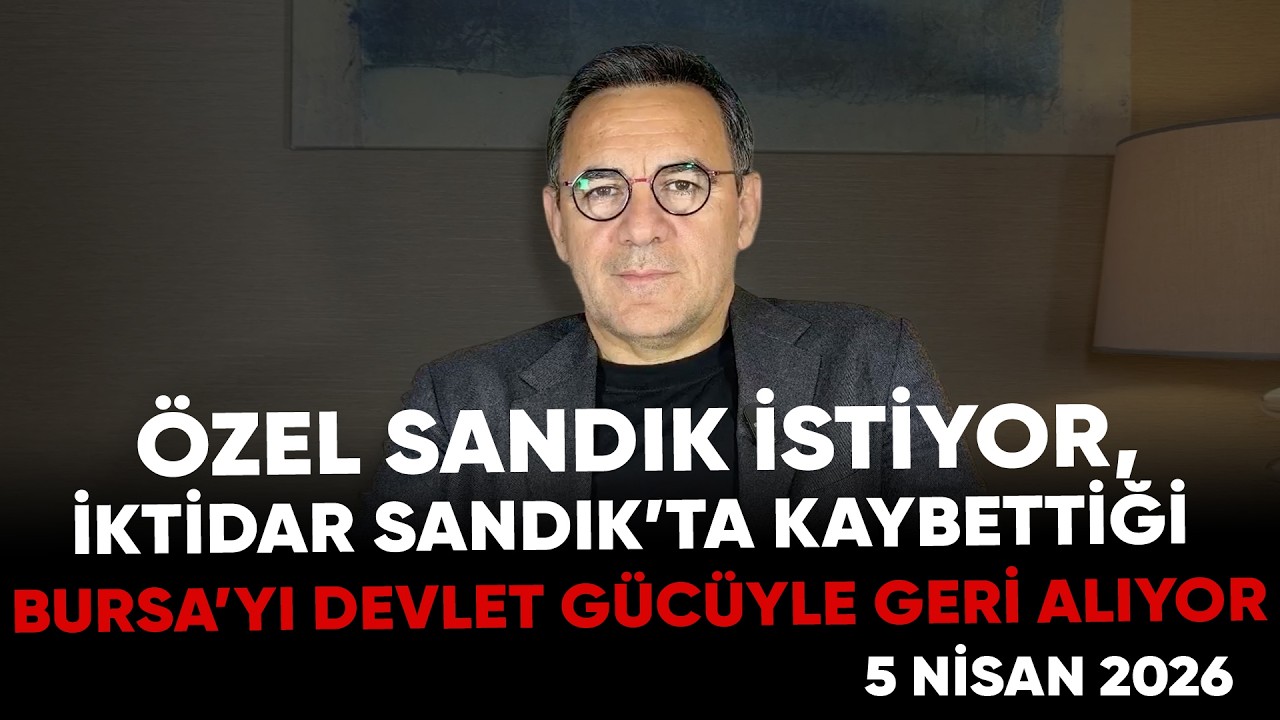 Deniz Zeyrek: Özel Sandık istiyor, İktidar Sandık’ta kaybettiği Bursa’yı devlet gücüyle geri alıyor
