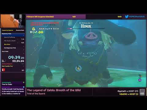 Trial of the Sword Speedrun in 41:21 - The Legend of Zelda: Breath of the Wild