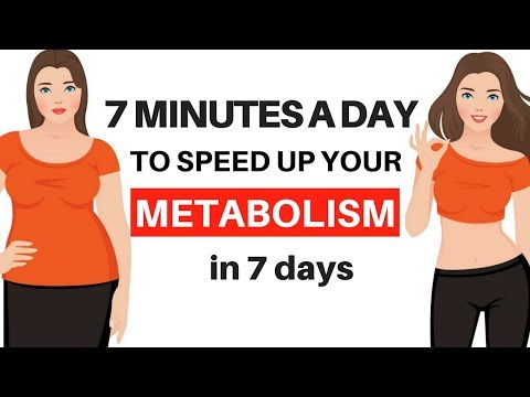 7 DAY CHALLENGE - CALORIE 🔥 BURNING 7 MINUTE WORKOUT TO SPEED UP YOUR METABOLISM - START NOW
