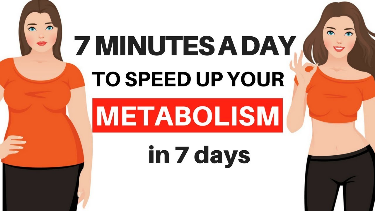 7 DAY CHALLENGE - CALORIE 🔥 BURNING 7 MINUTE WORKOUT TO SPEED UP YOUR METABOLISM - START NOW
