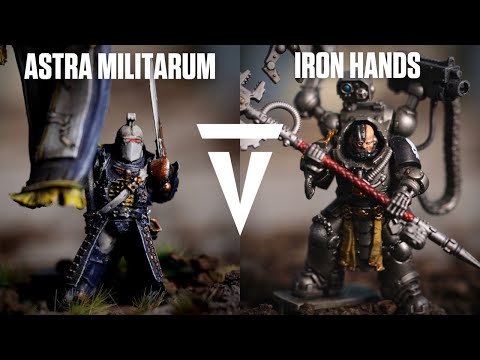 Astra Militarum vs Iron Hands Warhammer 40,000 Battle Report