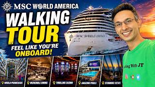 FIRST LOOK at MSC World America | The NEW Mega Cruise Ship