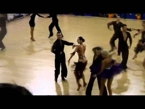 WDSF Cambrils - International Latin - 1_8Final - Marc Jiménez & Valeryia Urymahava - cha-cha