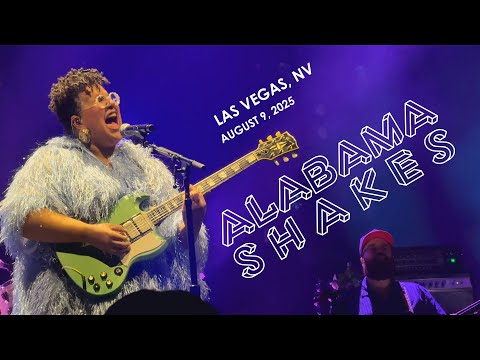 Alabama Shakes live at Fontainebleau, Las Vegas, NV. August 9, 2025.