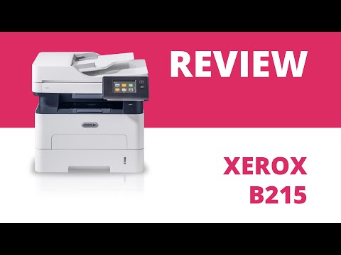 Xerox b215 multifunction printer, for office, black & white