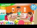 Lerne Die Regenbogen Farben Kinderlieder Lellobee Deutsch Cartoons Für Kinder