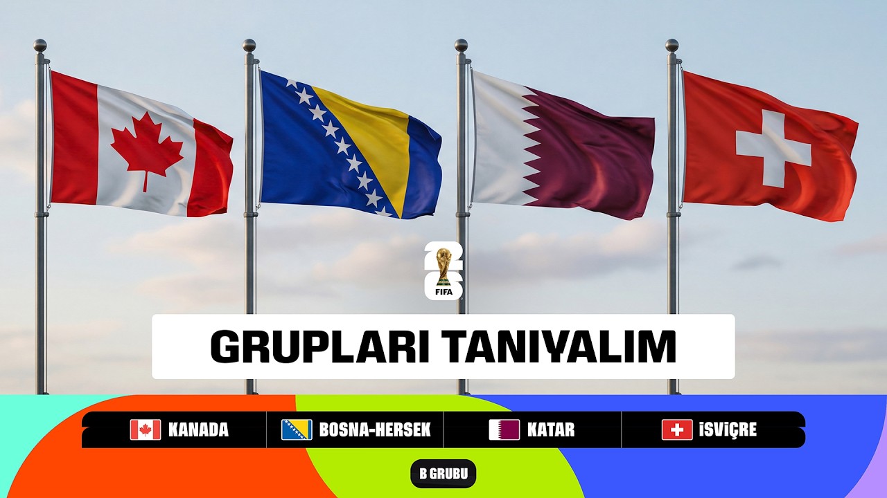 2026 Dünya Kupası Gruplarını Tanıyalım l B Grubu