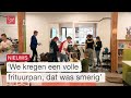 Kruiwagens vol elektronisch afval bij basisschool De Fladderiep | Omroep Flevoland