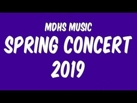 MDHS Spring Concert 2019 - Church Street Swing Machine - Just The Way You Are
