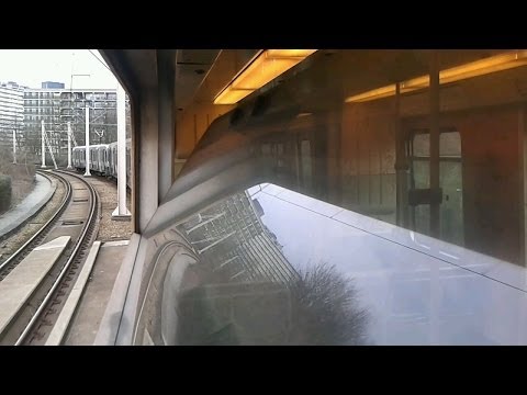 RET Metro Type T (5217) rit op Lijn A - Alexander-Binnenhof