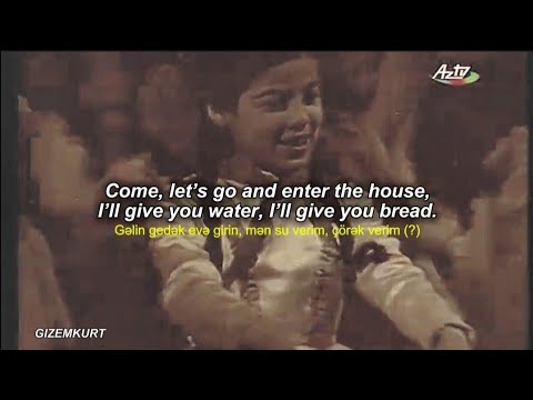 Cip Cip Cücələrim (Original Lyrics & English Translation) Jujalarim / USSR 1959 / Azerbaijani Song