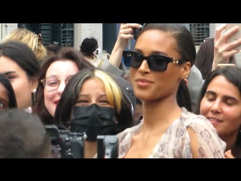 French model Cindy BRUNA @ FENDI fashion show in Paris, July 7th 2022 Haute Couture