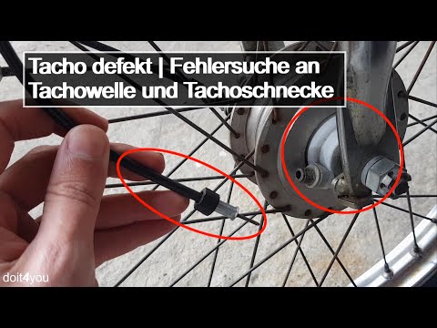Speedometer defective - troubleshooting on speedometer cable and speedometer worm | How to