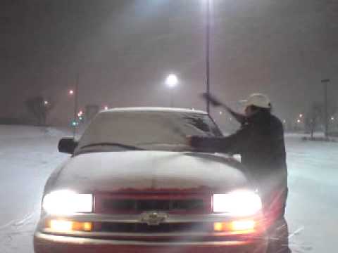 removing snow in my suv