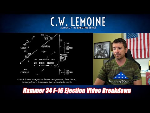 "Start Finding Me, Boys" - F-16 Ejection Over Serbia (Hammer 34) | HUD Video Breakdown