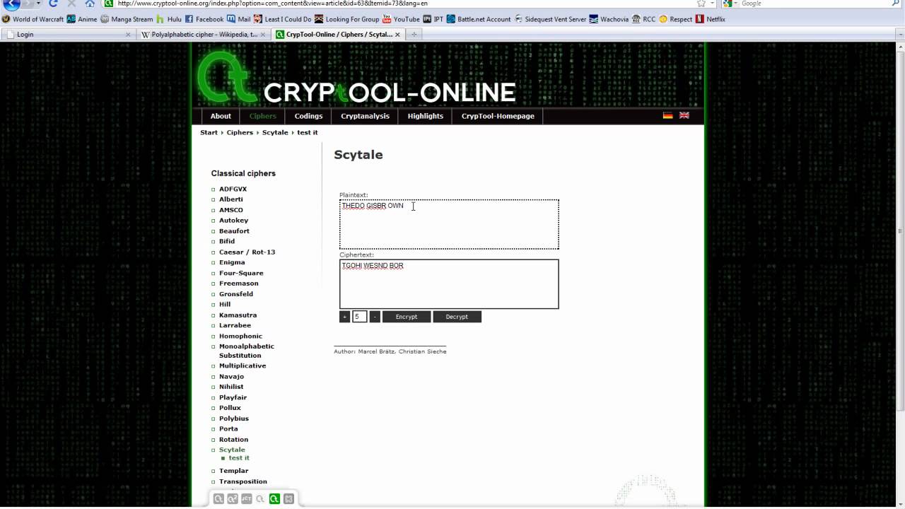 Cryptography Assignment