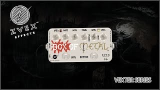 Video thumbnail for Zvex Box Of Metal - demo by Nick Percev by Nick Percev