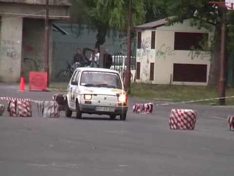 Łaba Dariusz / Wiercioch Sebastian - Fiat 126p - IX KJS RAJD MIELECKI - 2009-09-06