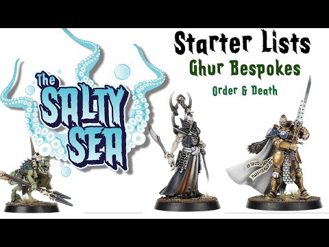 Warcry 2.0 - Ghur Order & Death- Starter Lists for Every Faction