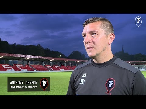 Salford City 1-2 Bury - Anthony Johnson post-match interview
